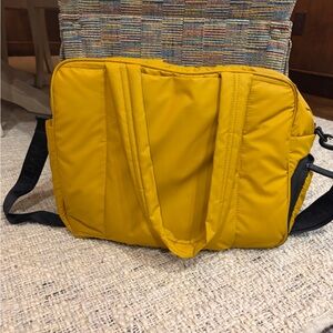 Calpak Mustard Yellow Travel Bag